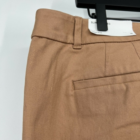 LOFT Pants High Rise Slim Wide Leg - Picture 7 of 8